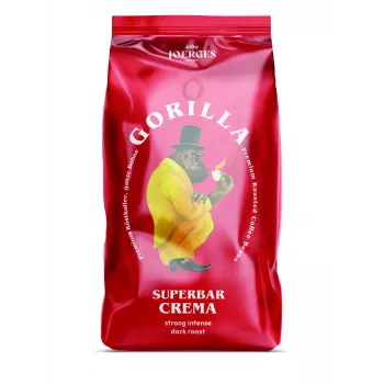 Joerges Espresso Super Bar Crema Całe Ziarna Kawy 1 kg Ciemne Prażenie