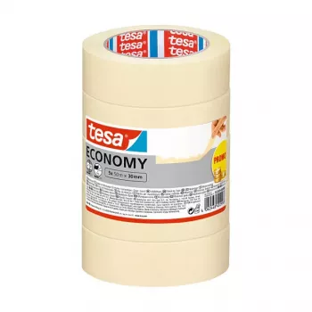 TESA Economy Painter's Masking Tape Biały 50 m x 30 mm 5 Rolek (55349-00000-00)