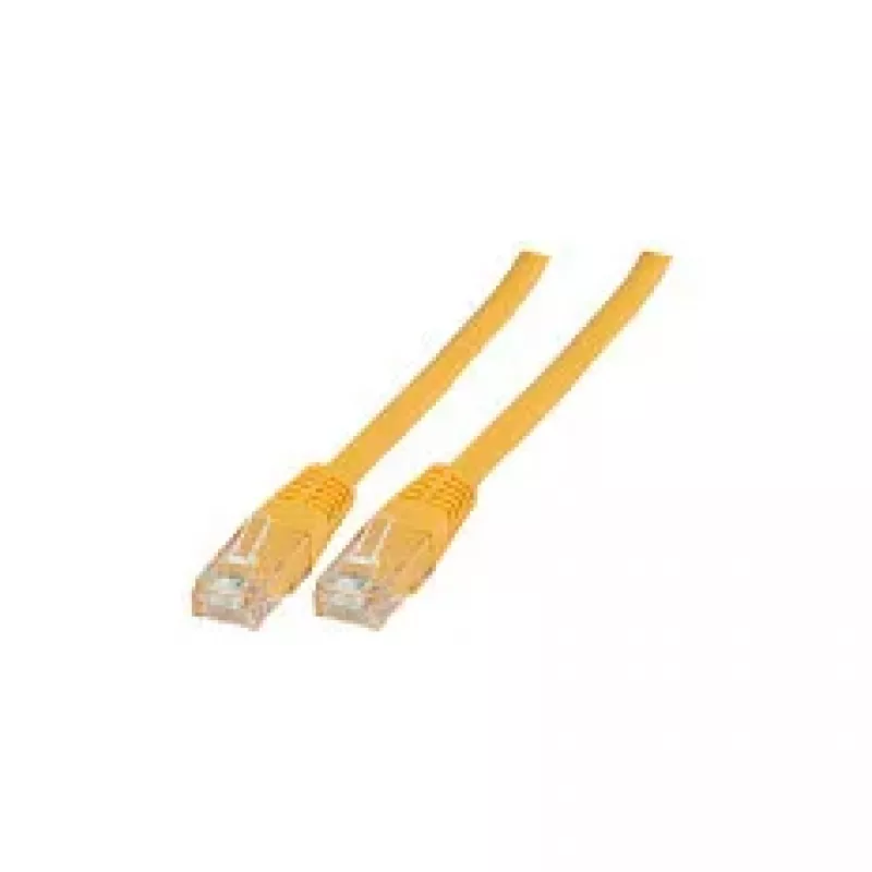 EFB Elektronik ECOLAN RJ45 Patch Cable Cat.6 U/UTP PVC CCA Yellow 15m