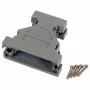 EFB-Elektronik EB2525 Osłona złącza D-Sub 25-pinowa, plastikowa, szara