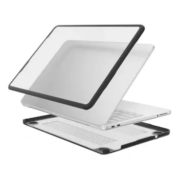 4smarts Shell Case dla Apple MacBook Neo, Czarna Ramka