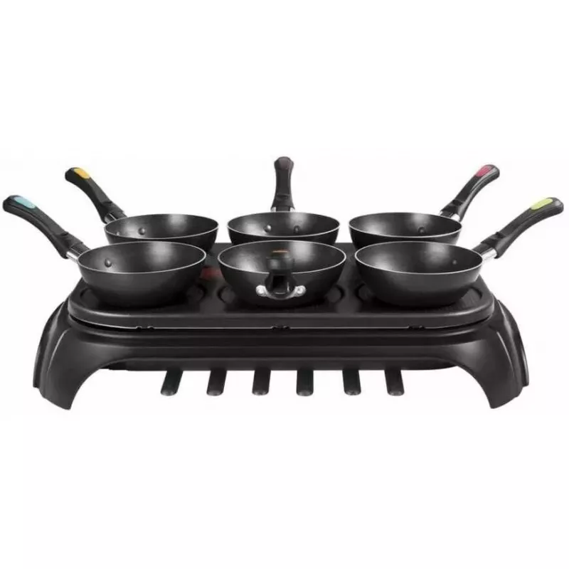 Zestaw mini patelni żeliwnych GUSSKÖNIG Pre-Seasoned 6x 13,7 cm