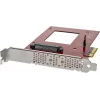 ICY DOCK ToughArmor MB411V4PO-2B U.2/U.3 NVMe SSD do OCuLink Adapter do wnęki 9.5mm Ultra Slim ODD