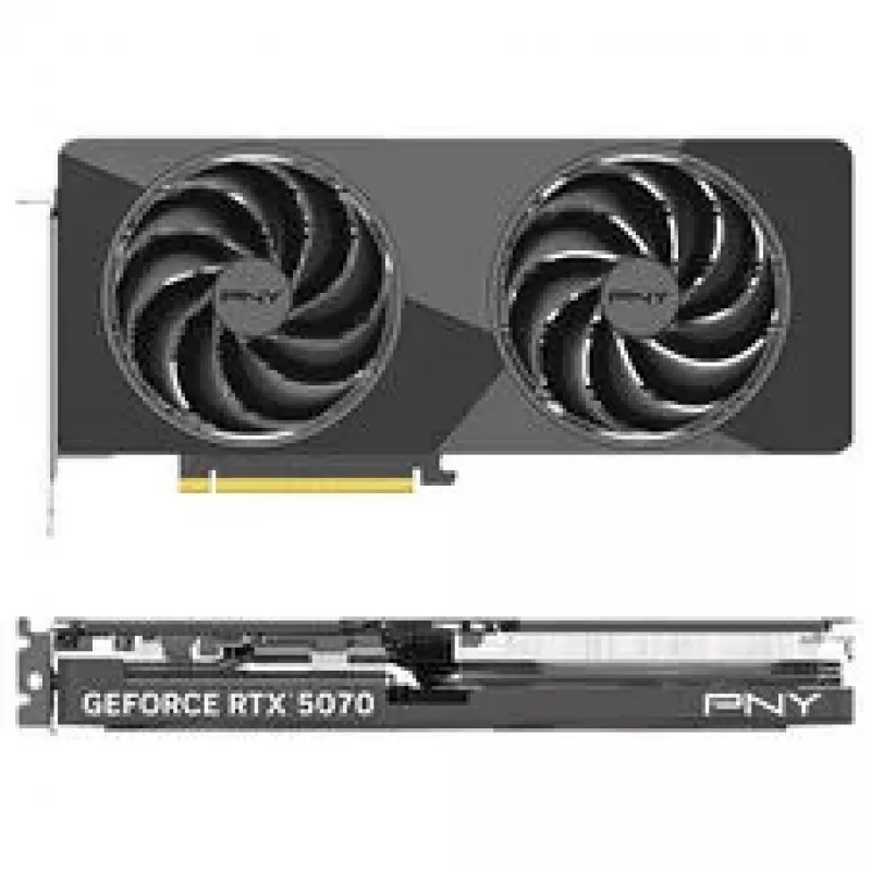 Karta graficzna PNY GeForce RTX 5070 Slim OC 12GB GDDR7 Dual Fan