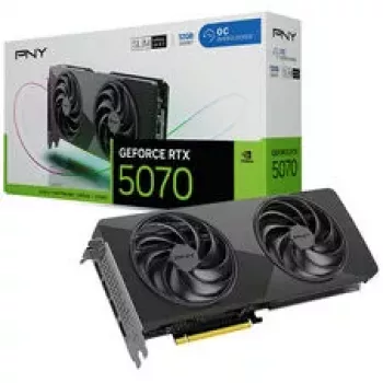 Karta graficzna PNY GeForce RTX 5070 Slim OC 12GB GDDR7 Dual Fan