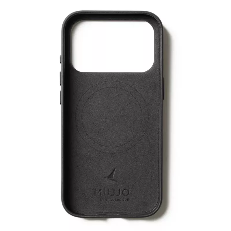 Mujjo Leather Case for iPhone 17 Pro with MagSafe (Black)