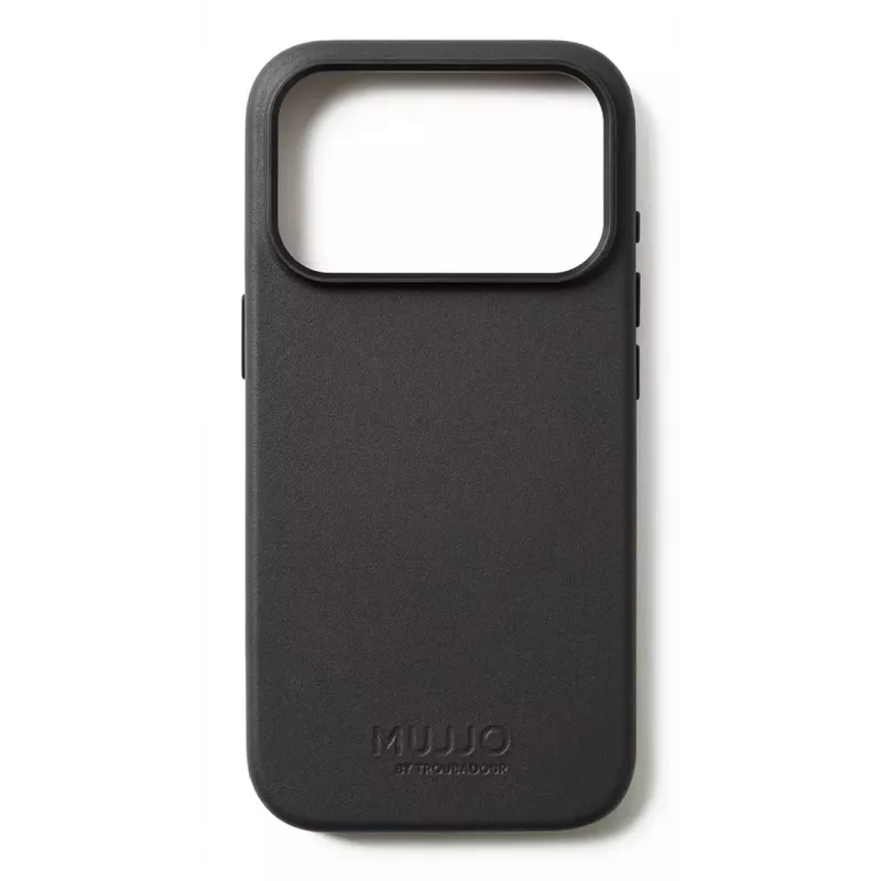 Mujjo Leather Case for iPhone 17 Pro with MagSafe (Black)