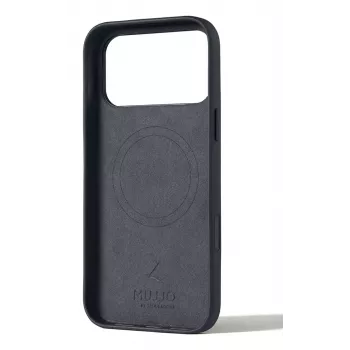 Mujjo Leather Case for iPhone 17 Pro Max with MagSafe (Basalt)