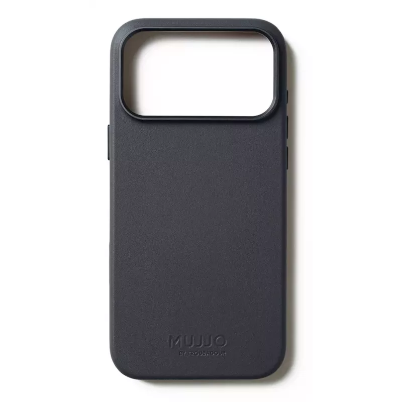 Mujjo Leather Case for iPhone 17 Pro Max with MagSafe (Basalt)