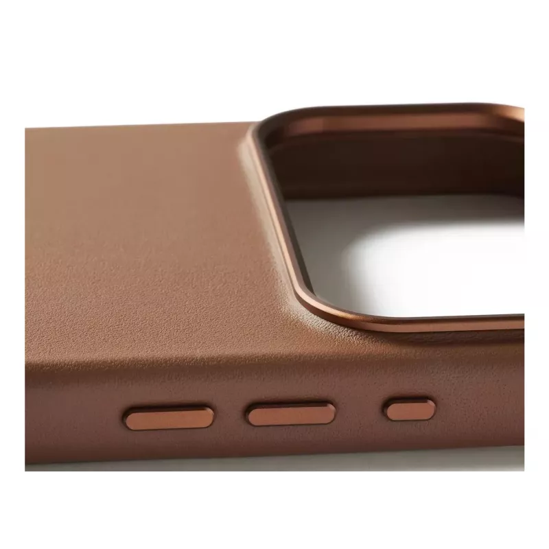 Etui skórzane Mujjo do iPhone 17 Pro Max z MagSafe (Brązowy)