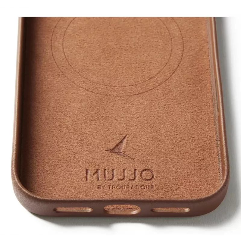 Etui skórzane Mujjo do iPhone 17 Pro Max z MagSafe (Brązowy)