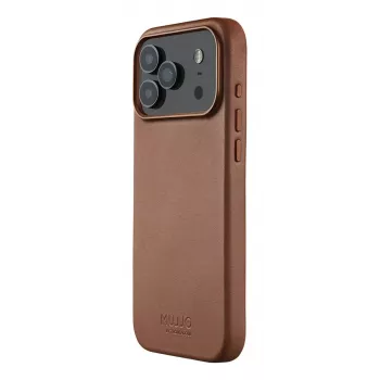 Etui skórzane Mujjo do iPhone 17 Pro Max z MagSafe (Brązowy)