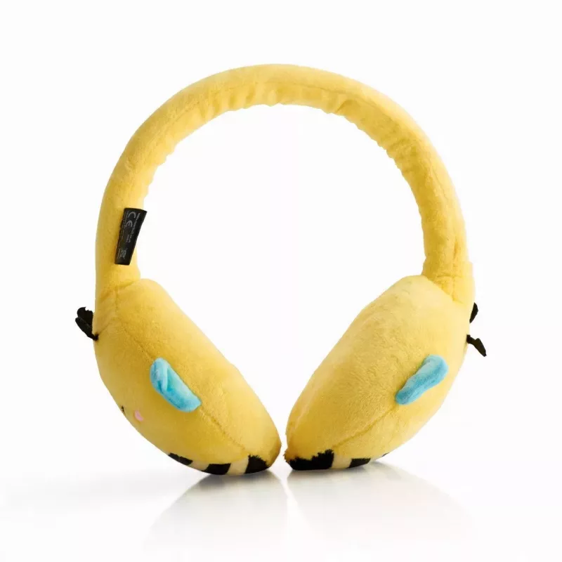 LAZERBUILT Squishmallows Bluetooth On-Ear Headset dla Dzieci - Sunny The Bee (HMSQM-BT-SUNNY)
