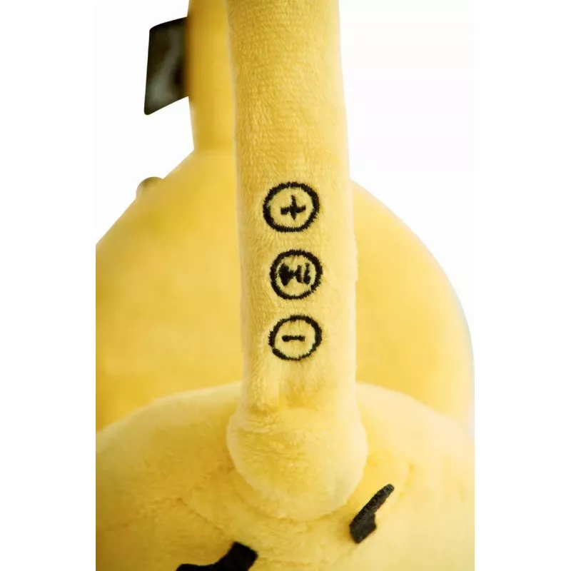 LAZERBUILT Squishmallows Bluetooth On-Ear Headset dla Dzieci - Sunny The Bee (HMSQM-BT-SUNNY)