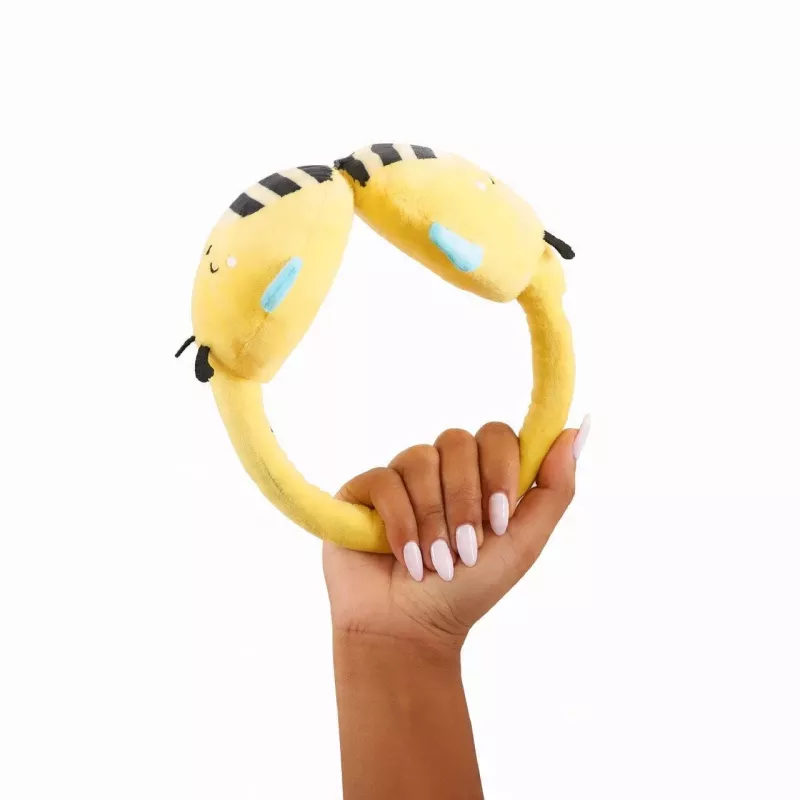 LAZERBUILT Squishmallows Bluetooth On-Ear Headset dla Dzieci - Sunny The Bee (HMSQM-BT-SUNNY)