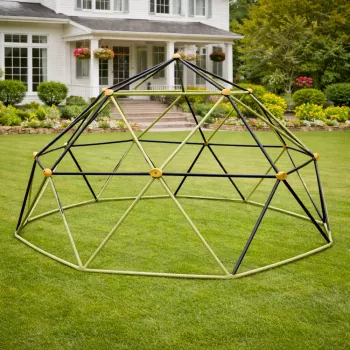 LEAN TOYS Kopuła Wspinaczkowa dla Dzieci do Ogrodu 300x143 cm 10FT