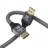 Wozinsky HDMI 2.1 Cable 8K 60Hz 48Gbps / 4K 120Hz / 2K 144Hz 2m Silver (WHDMI-20)