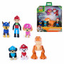 SPINMASTER Paw Patrol: The Dino Movie - Zestaw figurek Dino Adventure, 6 sztuk