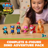 SPINMASTER Paw Patrol: The Dino Movie - Zestaw figurek Dino Adventure, 6 sztuk