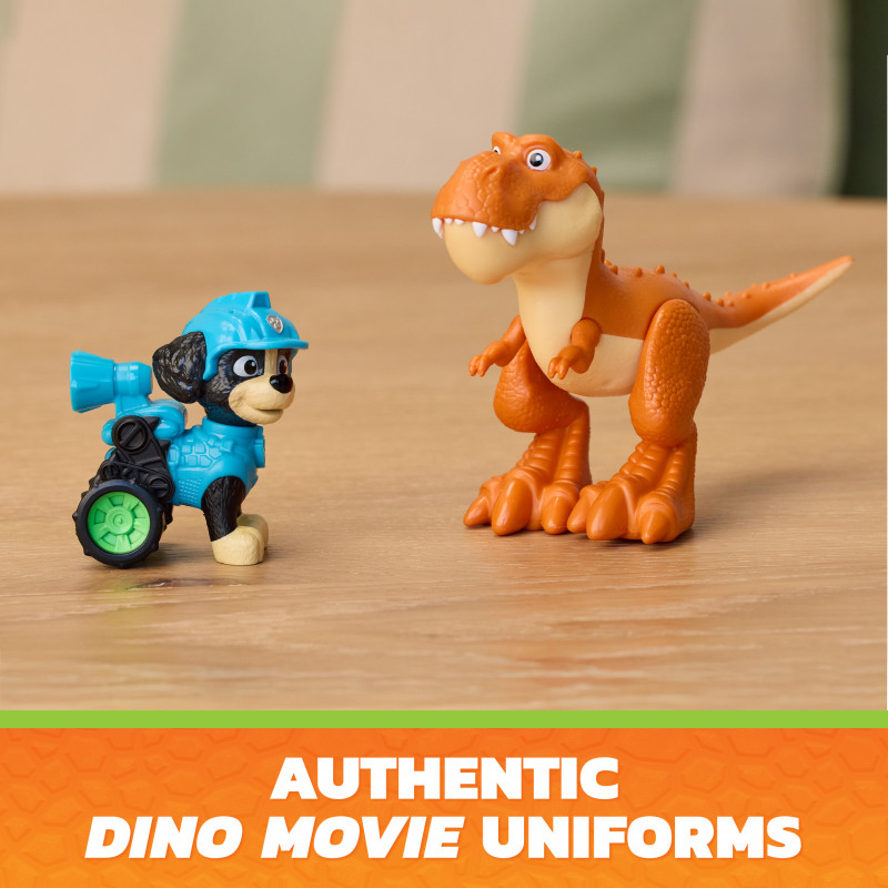 SPINMASTER Paw Patrol: The Dino Movie - Zestaw figurek Dino Adventure, 6 sztuk