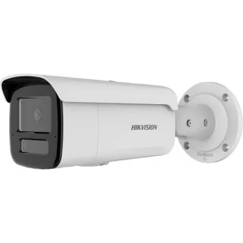 Hikvision DS-2CD2T63G2-LIS2U/S(L)(RB) 6MP AcuSense Fixed Bullet Network Camera z obiektywem 2.8mm, EXIR 2.0, wbudowanym mikrofonem, IP67