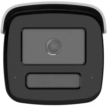 Hikvision DS-2CD2T67G3-LIS2UY/SL(2.8mm)/BLACK 6MP AcuSense Bullet IP Camera z lampą błyskową i alarmem dźwiękowym, 2.8mm, czarny
