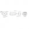 Hikvision DS-2CD26166G3-IZS2UY/SL(2812)eFBLACK 16MP Bullet Network Camera z AcuSense, Obiektyw zmotoryzowany varifocal, Czarny
