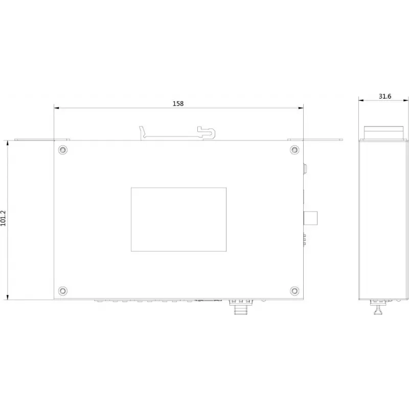 Hikvision Pro Series DS-3T0506HP-E/HS Niezarządzalny przełącznik PoE, 6 portów, 4 PoE, budżet 60 W