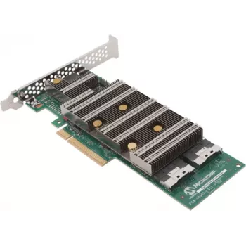Kontroler RAID Microchip Adaptec SmartRAID Ultra 3254-16e /e 8GB SAS/NVMe 16 portów zewnętrznych PCIe x16 24 Gbps Low Profile