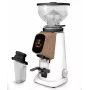 Młynek do kawy Fiorenzato AllGround Arctic White Matt Walnut 230V EU Dark-T Titanium