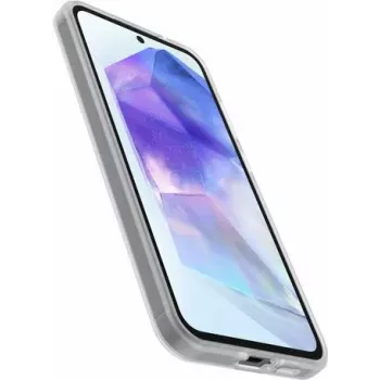 OtterBox React Case + Alpha Glass Screen Protector Bundle dla Samsung Galaxy A55 5G - Clear