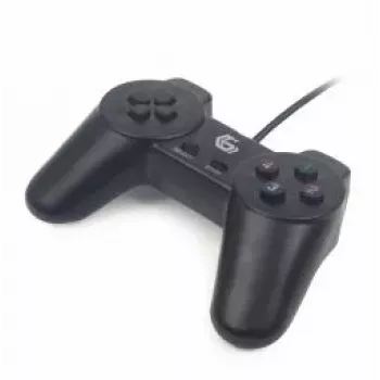 Gembird JPD-UB-01 Przewodowy Gamepad z 10 przyciskami, podwójną wibracją, USB 2.0 dla PC