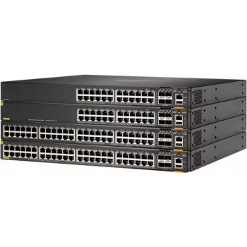 HPE Aruba 6300F Switch L3 Managed 24x 10/100/1000 PoE+ 4x 50GbE SFP56 Front-to-Back Airflow