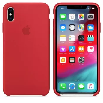 Apple (PRODUCT)RED etui silikonowe do iPhone XS Max