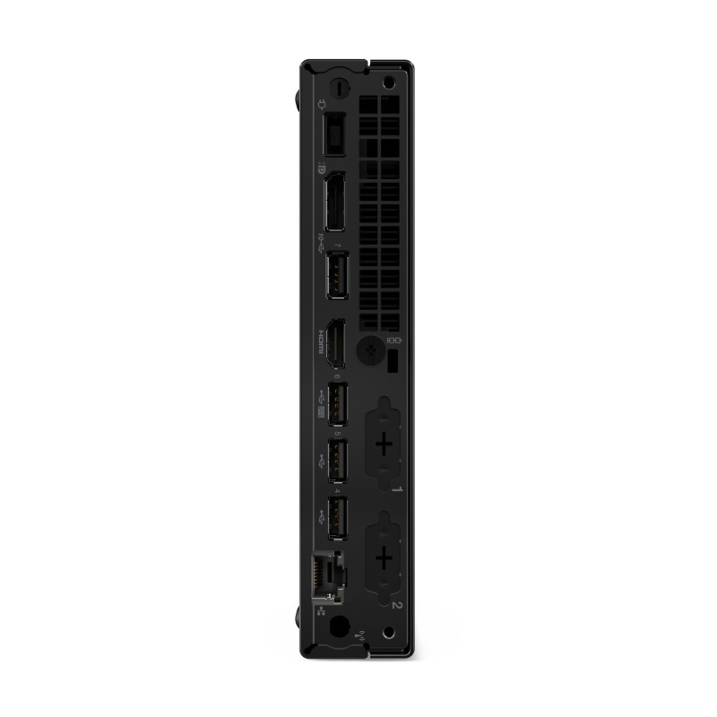 LENOVO ThinkCentre M75q Gen 5 Tiny Desktop PC, AMD Ryzen 5 8500GE, 16GB DDR5, 512GB SSD, Windows 11 Pro, Czarny