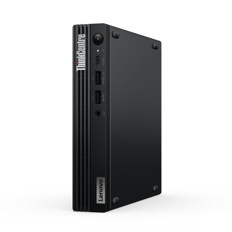 LENOVO ThinkCentre M75q Gen 5 Tiny Desktop PC, AMD Ryzen 5 8500GE, 16GB DDR5, 512GB SSD, Windows 11 Pro, Czarny
