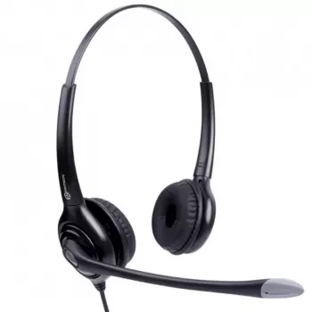 Geemarc CLA3 USB-A Headset z Mikrofonem Kompatybilny z Aparatami Słuchowymi