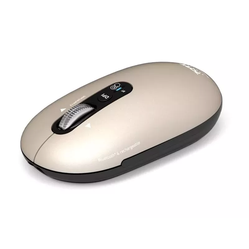 PORT Designs Pure MAC Rechargeable Bluetooth Optical Mouse - Pearl