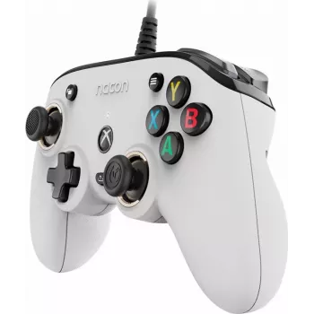 Nacon Compact Pro Przewodowy kontroler do Xbox Series X|S, Xbox One i PC – Biały