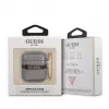 Guess GUA2HHTSK Etui na AirPods 1/2 Czarna Kolekcja Strap