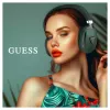 Guess Nauszne Słuchawki Bluetooth 5.3 4G Triangle Logo Khaki