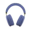 Guess Gcube Metallic Script Logo On-Ear Bluetooth Headphones - Purple