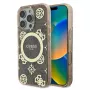 Guess GUHMP16LH4PYEEW Hardcase do Apple iPhone 16 Pro 6,3 inch Brązowy Peony On 4G Background MagSafe