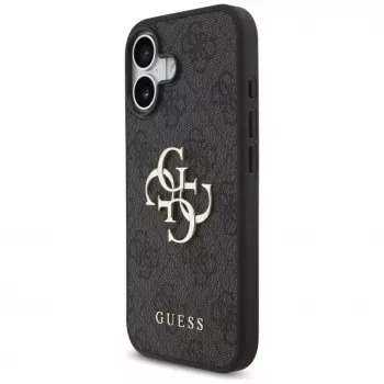 Guess 4G Big Logo Case do iPhone 17 - Czarny
