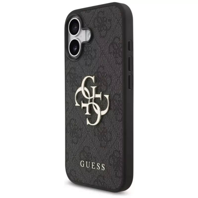 Guess 4G Big Logo Case do iPhone 17 - Czarny