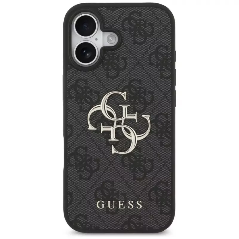 Guess 4G Big Logo Case do iPhone 17 - Czarny