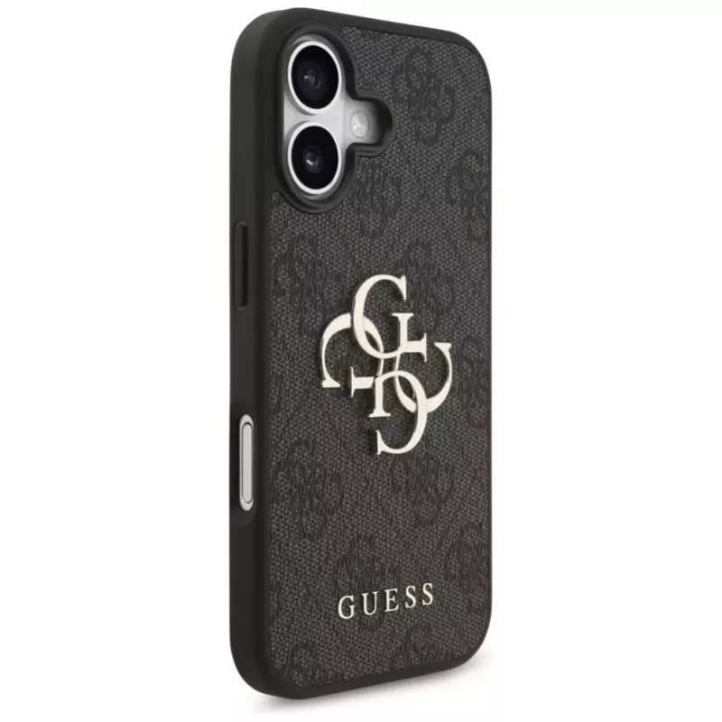Guess 4G Big Logo Case do iPhone 17 - Czarny