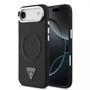 Guess Triangle Logo MagSafe Case do iPhone Air - Czarny