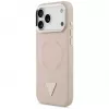Guess Triangle Logo MagSafe Case do iPhone 17 Pro (Różowy)