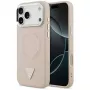 Guess Triangle Logo MagSafe Case do iPhone 17 Pro (Różowy)